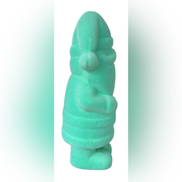 NWT large flocked Santa Christmas Xmas free standing - Picture 2 of 6